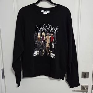 NWT - DKNY New York Girls Trip Women's Sweatshirt - Size L